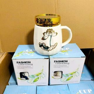 Ly Sứ ,Cốc Sứ Nắp Gương Mẫu Mới (THÙNG 70C)