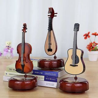 Hộp âm nhạc tạo hình nhạc cụ cây đàn///DL///4