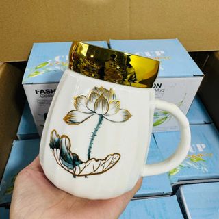 Ly Sứ ,Cốc Sứ Nắp Gương Mẫu Mới (THÙNG 70C)