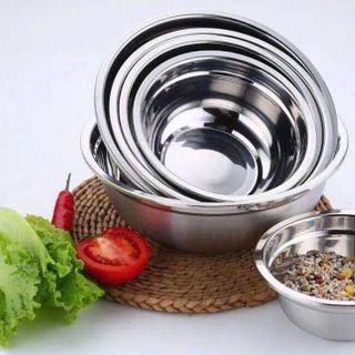 THAU INOX VIỀN LỚN 26CM MÃ B