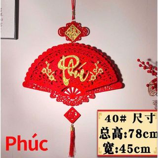 LIỄNG TREO CHỮ PHÚC LỘC THỌ TẾT