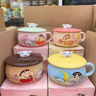 Âu Sứ / Bát Sứ Shin Quai Cầm Kèm Nắp ( THÙNG 18C )