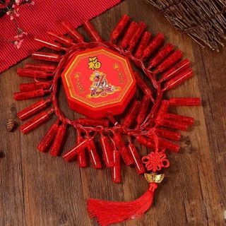 DÂY PHÁO ĐIỆN TỬ CÓ ĐÈN NHẠC DÀI 1M