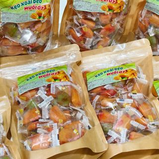 Kẹo xoài dẻo muối ớt zip 500g