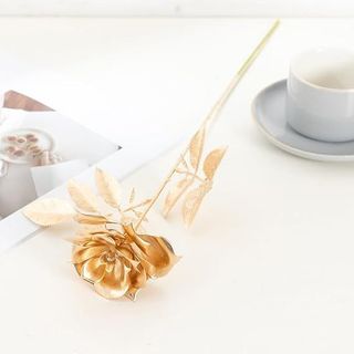 Cành Nhũ Hoa Hồng 6 Đầu 86cm ( THÙNG 700 Cành )