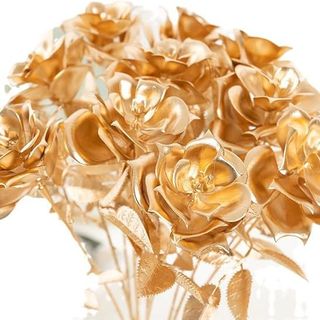 Cành Nhũ Hoa Hồng 6 Đầu 86cm ( THÙNG 700 Cành )