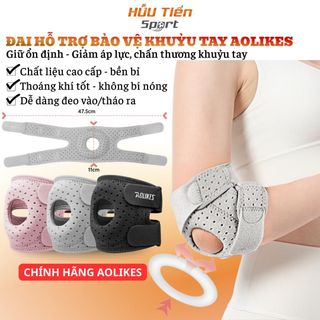 Đai Bảo Vệ Khuỷu Tay Aolikes 7941 - Chống Trượt,Thoáng Khí, Giảm Chấn Thương Khi Chơi Thể Thao