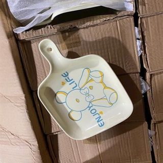 Sứ - Chảo Tay Cầm Sứ Bearbrick (THÙNG 48C)