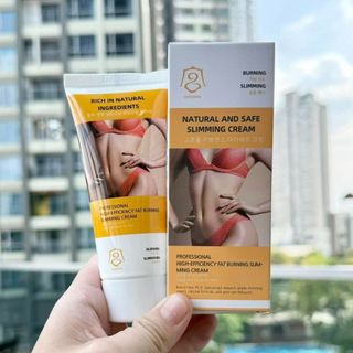 Kem Tan Mỡ Bụng Thiên Nhiên An Toàn – Natural And Safe Slimming Cream 60g Đốt Cháy Mỡ, Thon Gọn Vóc Dáng