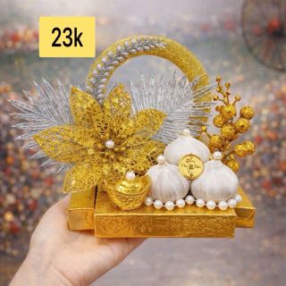 Set tỏi phát tài trang trí phong thuỷ