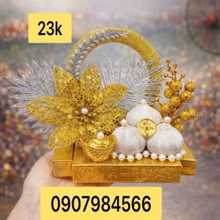 Set tỏi phát tài trang trí phong thuỷ