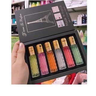 Set 6 Chai Nước Hoa Phap Dạng Lăn