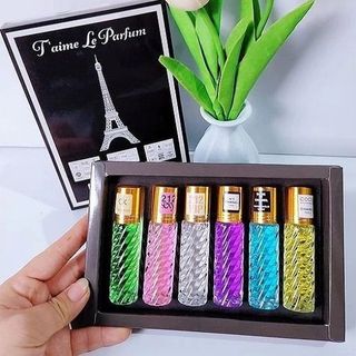 Set 6 Chai Nước Hoa Phap Dạng Lăn