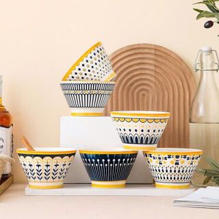 CHÉN SỨ HOA VĂN THỖ CẨM CAO CẤP