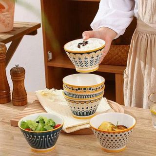 CHÉN SỨ HOA VĂN THỖ CẨM CAO CẤP