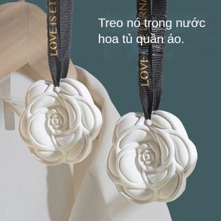 Sáp thơm Đá Thạch Cao Trắng Treo Tủ,Treo Xe Hoa Hồng