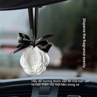 Sáp thơm Đá Thạch Cao Trắng Treo Tủ,Treo Xe Hoa Hồng