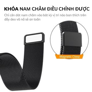 DÂY LƯỚI LỤA KHOÁ NAM CHÂM NHIỀU MÀU