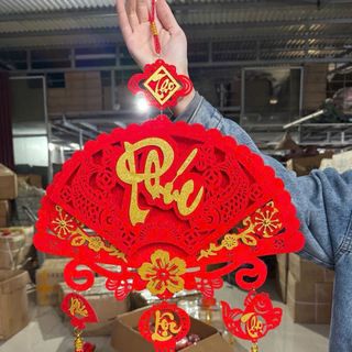 Khánh quạt 3liễn 2026 mẫu đẹp