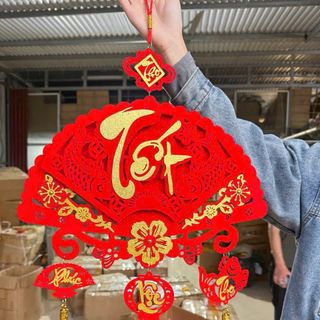 Khánh quạt 3liễn 2026 mẫu đẹp