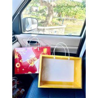 HỘP QUÀ LẮP RÁP QUAI XÁCH  (35x25x10)cm ($)