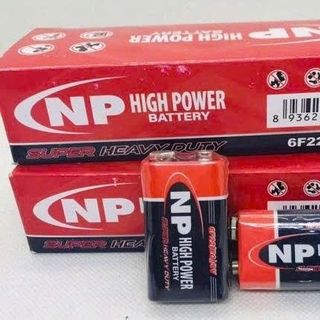 Pin NP 9V cacbon Hộp 10 viên