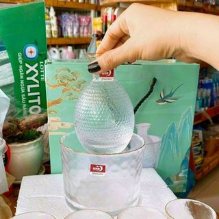 Bộ 4 Cốc Kèm Cúp Rót Rượu SJZH-1/L6 ( THÙNG 8B)