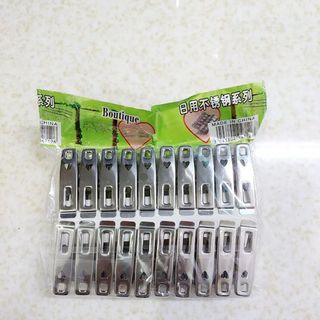 Kẹp quần áo inox SET 20