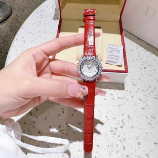 SĂN SALE ĐỒNG HỒ NỮ TRUNG CẤP TROPARD DAY DA HỒNG VÀ ĐỎ