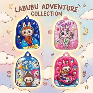 BALO LABUBU HOẠT HÌNH 3D – NHẸ ÊM CHO BÉ ĐI HỌC - PIPI STORE