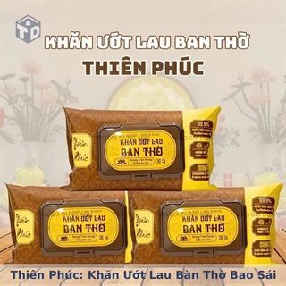 Khăn ướt Bao sái Thiên Phúc (có nắp)