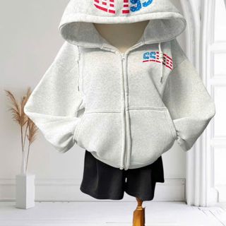 Áo khoác in chữ có cờ mới về, chất vải thun nỉ xuất