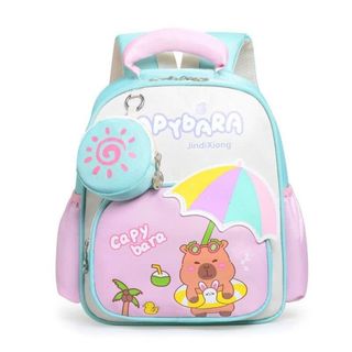 BALO MẦM NON HOẠT HÌNH CAPYBARA NHẸ – RỘNG – ÊM A102 - PIPI STORE