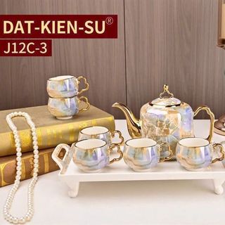 Bộ Bình Cốc, Ấm Chén Vân Đá J12C-3 (THÙNG 12B)