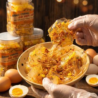 BÁNH TRÁNG BƠ HỘT GÀ DẺO PHƠI SƯƠNG BÉO THƠM 500G - WINNIE HOUSE