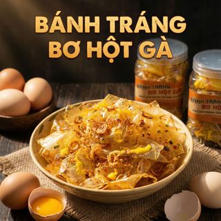 BÁNH TRÁNG BƠ HỘT GÀ DẺO PHƠI SƯƠNG BÉO THƠM 500G - WINNIE HOUSE