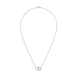 DÂY CHUYỀN NỮ CAO CẤP DANIEL W MÀU BẠC FULLBOX NƠ