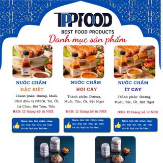 Sốt Chấm thần thánh, Nước chấm Muối Ớt Đỏ chấm hải sản - ốc - đồ nướng - bánh tráng