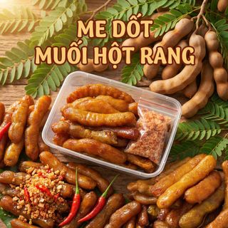ME DỐT LẮC MUỐI HỘT RANG – COMBO 50% ME SỐNG + 50% ME RIM SIÊU CUỐN 500G -WINNIE HOUSE