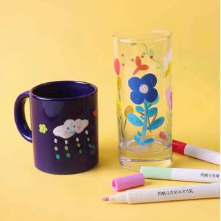 BÚT MÀU ACRYLIC MARKER 12 MÀU CAO CẤP