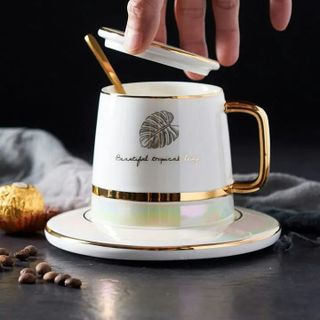 Cốc sứ KALANDI trắng RẺ (THÙNG 32C)