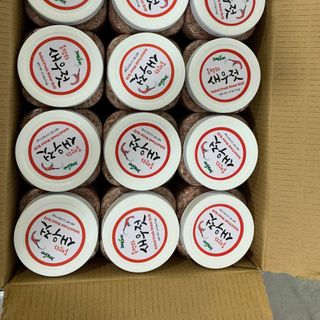 Ruốc muối - Mắm tép Hàn dùng làm kim chi, nước sốt, mắm tôm hoặc ăn sống - 1KG/HŨ (Có thùng 20kg)
