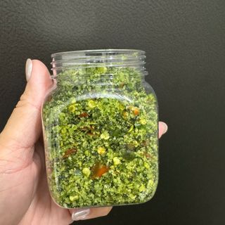 MUỐI LÁ É - ĐẶC SẢN MIỀN TRUNG - HƯƠNG VỊ MIỀN NAM, cay mặn - HỦ 150GR