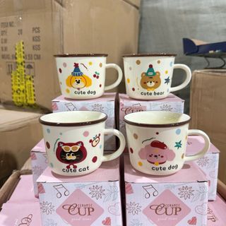 Cốc Sứ Hính Thú Cưng JY-A026 (THÙNG 60C)