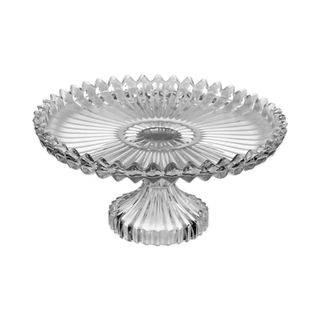 TM 1207X Đĩa Thuỷ Tinh Chân Bồng Size Trung ( THÙNG 12C )