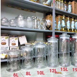 Bình Trụ Rồng / Trụ Trơn 15L ( THÙNG 6C)