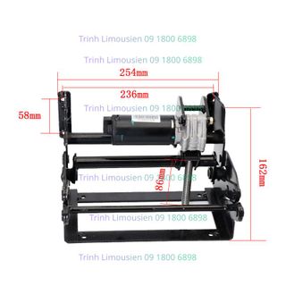 Bộ độ nâng chân chỉnh điện ôtô 12V dùng chung các dòng xe