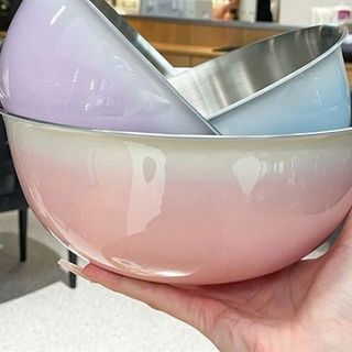 Bộ 3 Tô Chậu Inox Sắc Màu CC ( THÙNG 200B )