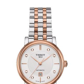 ĐỒNG HỒ NỮ TRUNG CẤP TIXOT CARTSON TOPAZ DÂY DEMI KHOÁ BƯỚM