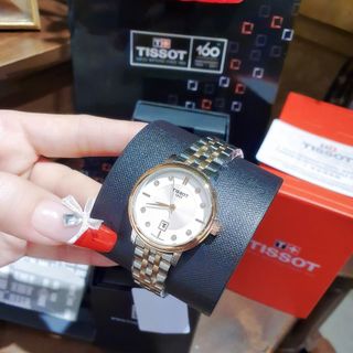 ĐỒNG HỒ NỮ TRUNG CẤP TIXOT CARTSON TOPAZ DÂY DEMI KHOÁ BƯỚM
